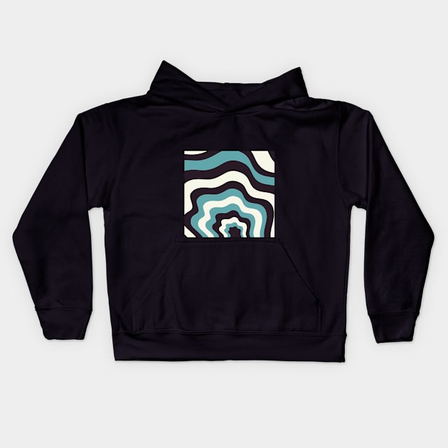 abstract pattern Kids Hoodie by Nata De'Art